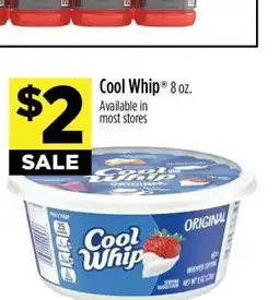 Dollar General Cool Whip offer