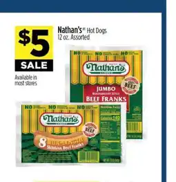 Dollar General Nathan's Hot Dogs offer