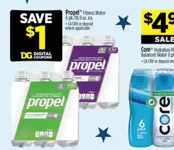 Dollar General Propel Fitness Water 6 pk./16.9 oz. ea offer