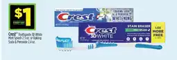 Dollar General Crest Toothpaste offer