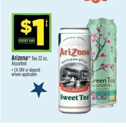 Dollar General Arizona Tea 22 oz offer