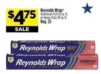 Dollar General Reynolds Wrap offer