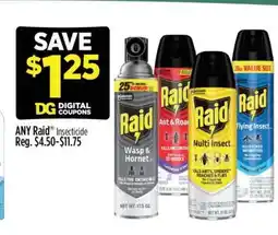 Dollar General Raid Insecticide offer