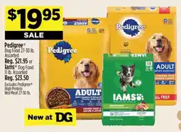 Dollar General Pedigree Dog Food offer