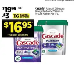 Dollar General Cascade offer