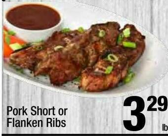 Super King Markets Pork Short Or Flanken Ribs offer
