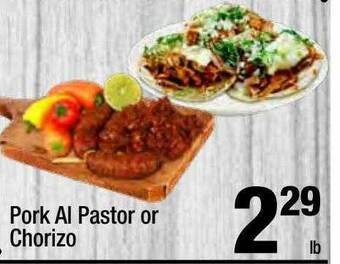 Super King Markets Pork Al Pastor Or Chorizo offer