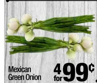 Super King Markets Mexican Green Onion offer