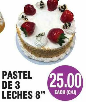 Carnicerias Jimenez Pastel De 3 Leches 8 offer
