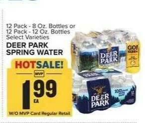 Food Lion Deer Park Spring Water offer