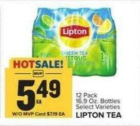 Food Lion Lipton Tea offer