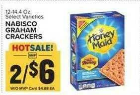 Food Lion Nabisco Graham Crackers offer