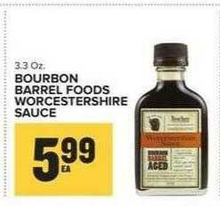 Food Lion Bourbon Barrel Foods Worcestershire Sauce offer