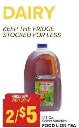 Food Lion Food Lion Tea offer