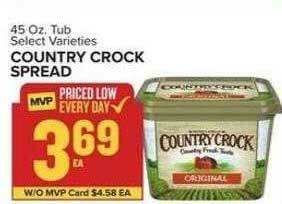 Food Lion Country Crock Spread offer