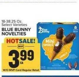 Food Lion Blue Bunny Novelties offer