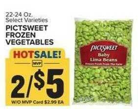 Food Lion Pictsweet Frozen Vegetables offer