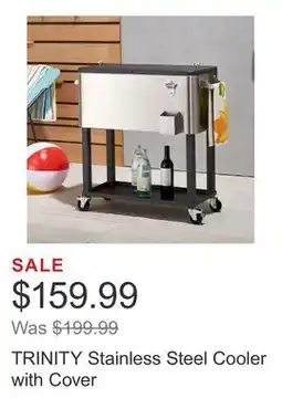 Costco TRINITY Stainless Steel Cooler with Cover offer