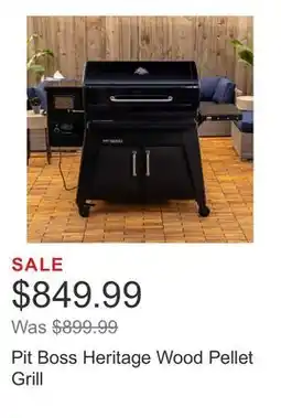 Costco Pit Boss Heritage Wood Pellet Grill offer