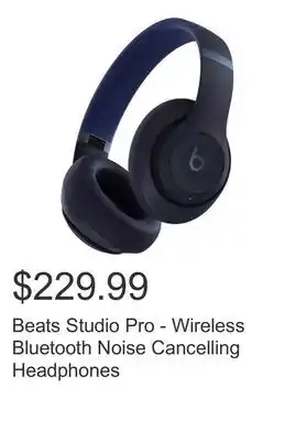 Costco Beats Studio Pro - Wireless Bluetooth Noise Cancelling Headphones offer