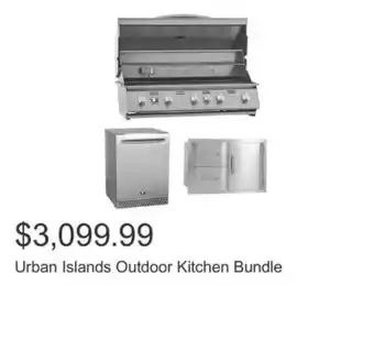 Costco Urban Islands Outdoor Kitchen Bundle offer