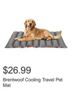 Costco Brentwoof Cooling Travel Pet Mat offer