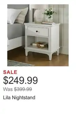 Costco Lila Nightstand offer