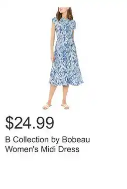 Costco B Collection by Bobeau Women's Midi Dress offer