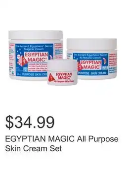 Costco EGYPTIAN MAGIC All Purpose Skin Cream Set offer