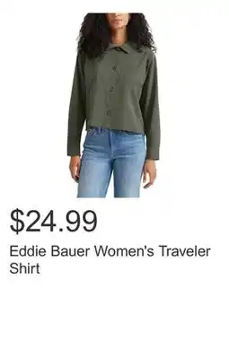 Costco Eddie Bauer Women's Traveler Shirt offer