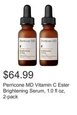 Costco Perricone MD Vitamin C Ester Brightening Serum, 1.0 fl oz, 2-pack offer