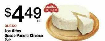 Jons International Los Altos Queso Panela Cheese offer