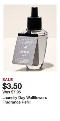 Bath & Body Works Laundry Day Wallflowers Fragrance Refill offer