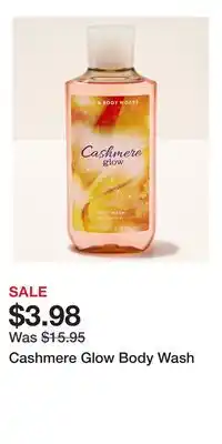 Bath & Body Works Cashmere Glow Body Wash offer
