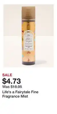 Bath & Body Works Life's a Fairytale Fine Fragrance Mist offer