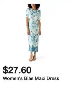 Belk Women's Bias Maxi Dress offer