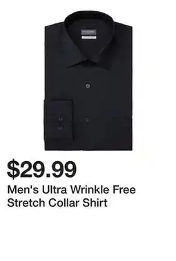 Belk Men's Ultra Wrinkle Free Stretch Collar Shirt offer