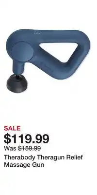 Ulta Beauty Therabody Theragun Relief Massage Gun offer