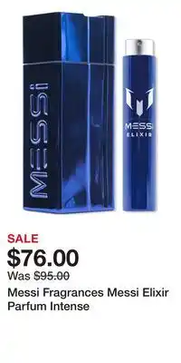 Ulta Beauty Messi Fragrances Messi Elixir Parfum Intense offer