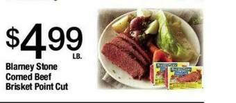 Jons International Blarney Stone Corned Beef Brisket Point Cut offer