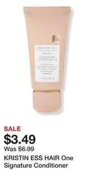 Ulta Beauty KRISTIN ESS HAIR One Signature Conditioner offer
