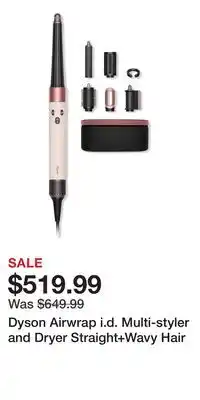 Ulta Beauty Dyson Airwrap i.d. Multi-styler and Dryer Straight+Wavy Hair offer