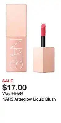 Ulta Beauty NARS Afterglow Liquid Blush offer