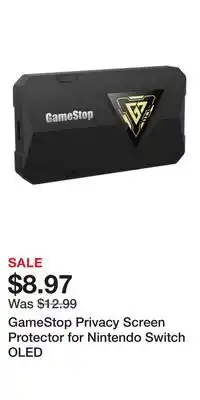 Game Stop GameStop Privacy Screen Protector for Nintendo Switch OLED offer