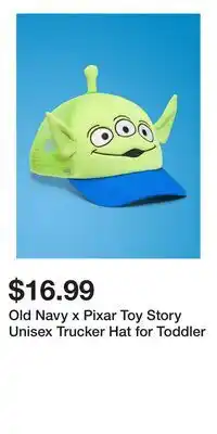 Old Navy Old Navy x Pixar Toy Story Unisex Trucker Hat for Toddler offer