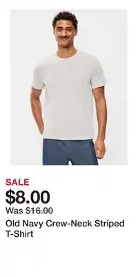 Old Navy Old Navy Crew-Neck Striped T-Shirt offer
