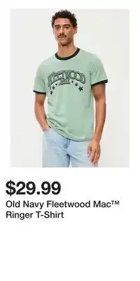 Old Navy Old Navy Fleetwood Mac Ringer T-Shirt offer