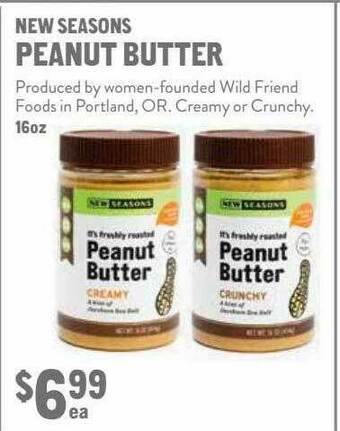 New Seasons Market New Seasons Peanut Butter offer