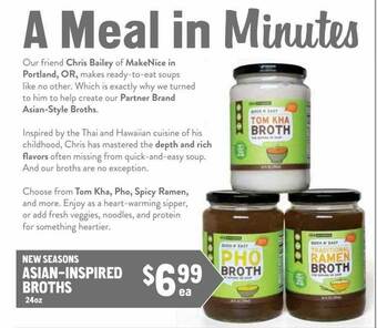 New Seasons Market New Seasons Asian-Inspired Broths offer