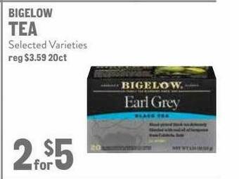 New Seasons Market Bigelow Tea offer